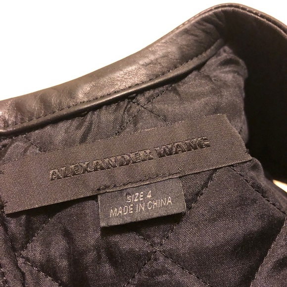 Auth ALEXANDER WANG Calfskin Dress Size: S | US 4 - Picture 5 of 6